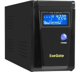 Инвертор SIGMA XL-600 Мощность: 600VA/360W, Вход 12В и/или 220В/Выход 220В/Чистая синусоида на выходе/Функция заряда батарей 10A/Чёрный
