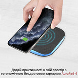 Зарядное беспроводное устройство Promate AURAPAD-4 10W Black