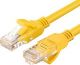 Патчкорд UTP кат 5e, 2м, желтый UGREEN NW103 11231