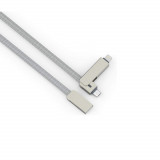 Кабель LDNIO LC-87 USB-microUSB&Lightning