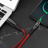 HOCO Data Cable U70 Splendor for Type-C, red 3.0A 120cm