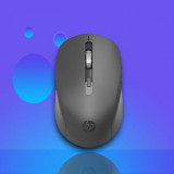 Мышь HP S1000 Plus Wireless Silent Mouse Black беспроводная, оптическая, технология бесшумного клика, USB, 1600 DPI, размеры (ДхШхВ) 104х61х34 мм, Черный