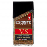 Кофе растворимый Egoiste V.S. с молотым кофе, стеклянная банка, 100 г