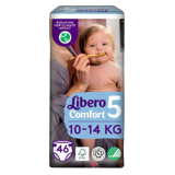 Подгузники от Libero Comfort 5 (46) размер-5 (10-14кг)