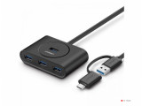 Разветвитель HUB CR113 USB 3.0 A With USB-C Plug 4 Ports HUB
