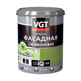 Краска VGT PREMIUM фасадная IQ 159 база А силиконовая самоочищающаяся, 2л(2,9)