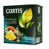 Чай зелёный Curtis Bahama Nights листовой 18 пирамидок