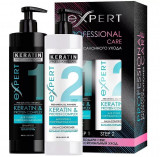 Набор Шампунь Professional Care "Keratin" для сухих волос 500мл
