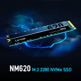 Твердотельный накопитель SSD 512GB Lexar M.2, NVME PCIe Gen 3, 2280 TLC 3D, Read/Write up 3500/2400MB/s, 240000 IOPS [LNM620X512G-RNNNG]
