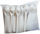 Одноразовое пластиковые ложки Sasa Plastic