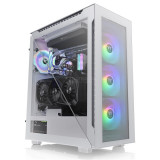Корпус Thermaltake Divider 300 TG Snow/White/Win/SPCC/Tempered Glass*2/120mm Standard Fan*1CA-1S2-00M6WN-00