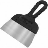 Шпатели серии "Black Edition" (лезвие имеет прямой угол) длина 300мм ширина 55мм толщина 0,45мм пластиковая ручка нержавеющая сталь 
