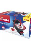 Vileda Turbo SMART. Швабра с отжимом и ведром универсальная