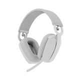 Беспроводные наушники Logitech ZONE VIBE 100 с микрофоном, 20-20000Гц, Bluetooth 5.2, USB Type-C, 185г, Off-White [981-001219]