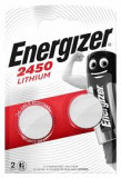 Батарейка Lithium CR2450, 2шт Energizer