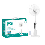 WINNING STAR ST-4004 16-дюймовый регулируемый вентилятор с возможностью подзарядки