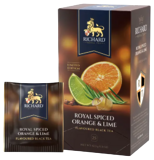 Чай черный RICHARD Royal spiced Orange & Lime в пакетиках 25шт