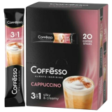 Кофе растворимый 3 в 1 в пакетиках капучино 20 шт Coffesso
