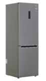 Холодильник с морозильником LG GC-B459MLWM серый