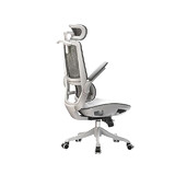 Office Chair SIHOO M59AS-201 GRAY 3D Flip Armrest, class 3 TUV gaslift,350mm PP base