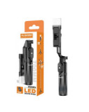 Селфи палка PLOKAMA live-k5 LED 700mm