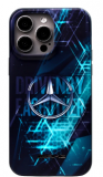 Чехол для IPhone 13 Pro Max Mercedes Черный оригинал 