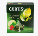 Чай Curtis Fresh Mojito зеленый аромат 18шт